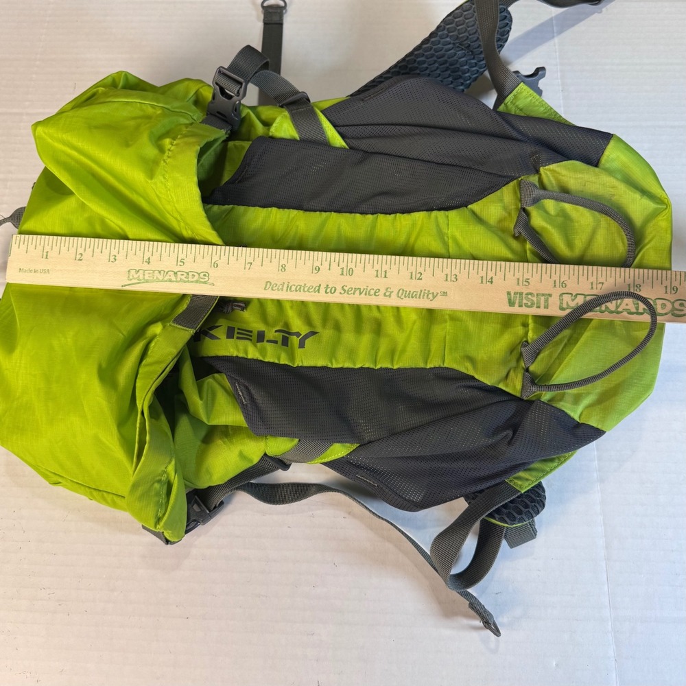Kelty Ruckus 28 Roll Top Backpack Apple Green Hiking Daypack 22627016 APL Mens - Picture 5 of 8